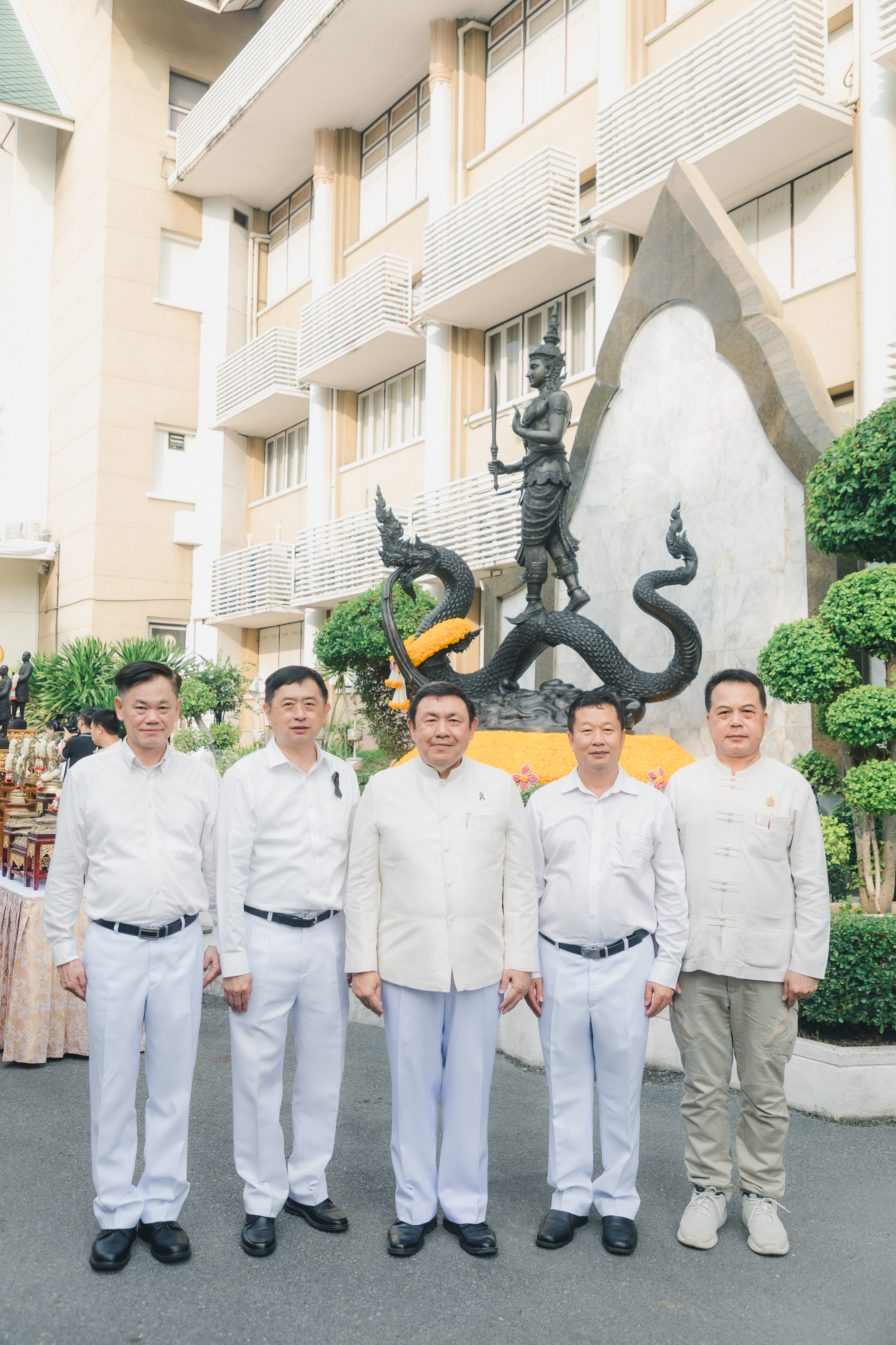 title - ส.ป.ก. ร่วมพิธีบวงสรวงบูรพกษัตริย์ องค์พระพิรุณทรงนาค และศาลพระภูมิเจ้าที่ เนื่องในวันพระราชพิธีพืชมงคลจรดพระนังคัลแรกนาขวัญ ประจำปีพุทธศักราช 2569